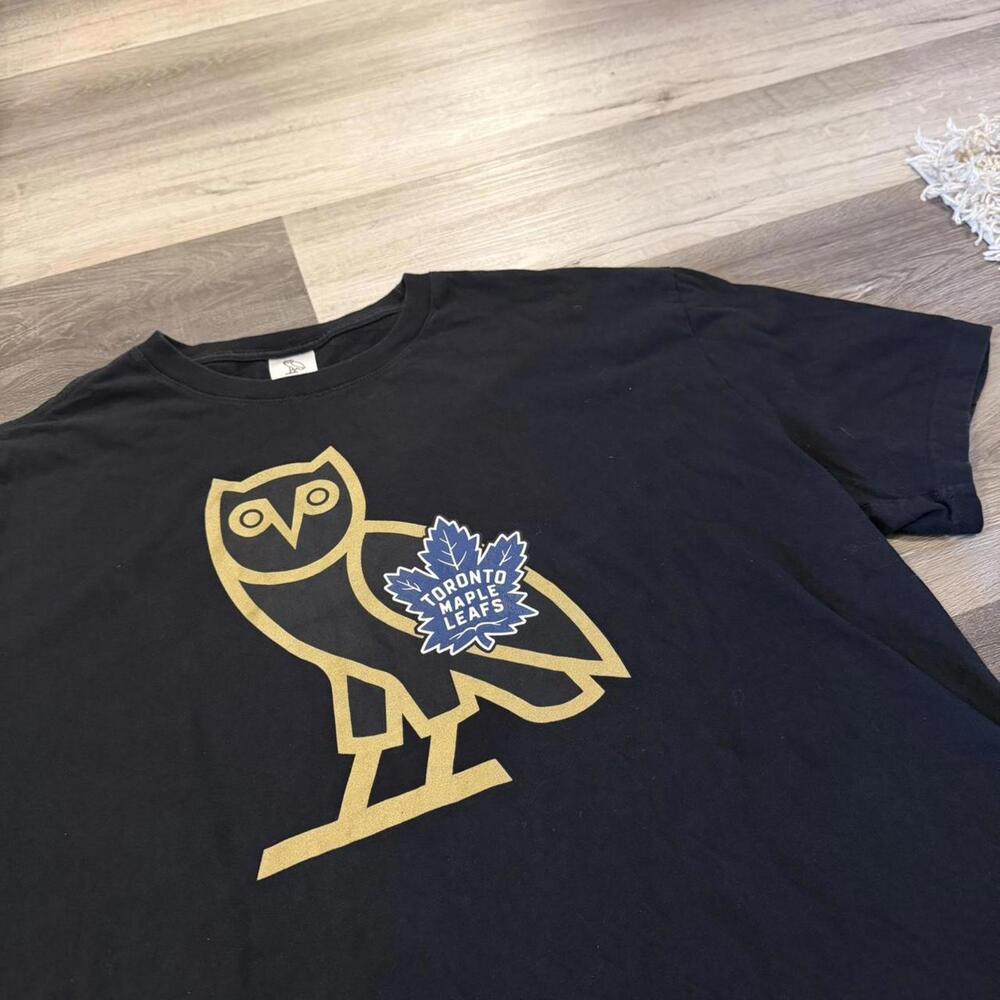 ovo octobers very own owl Toronto maple leafs t shirt XXXL